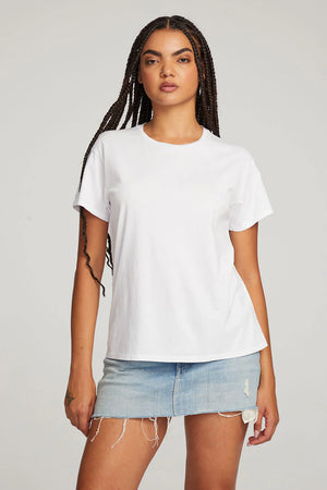 Everyday Essential White Crew Neck Tee - Eden Lifestyle