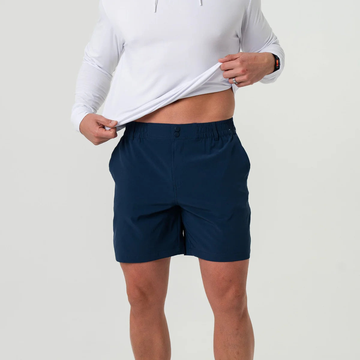 Everyday Short - Deep Water Navy - Mayan Pocket - Eden Lifestyle