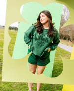 Green Lucky Sweatshirt - Eden Lifestyle