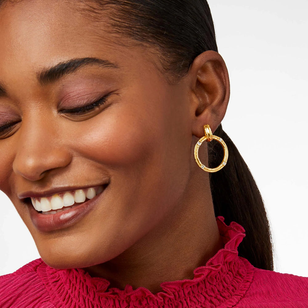 Julie Vos Astor Doorknocker Earring - Eden Lifestyle