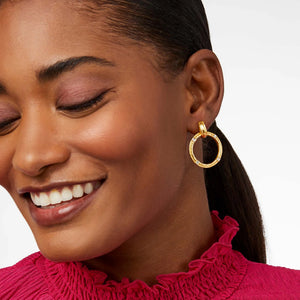 Julie Vos Astor Doorknocker Earring - Eden Lifestyle