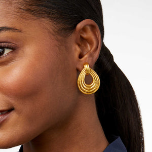Julie Vos Havana Doorknocker Earring - Eden Lifestyle