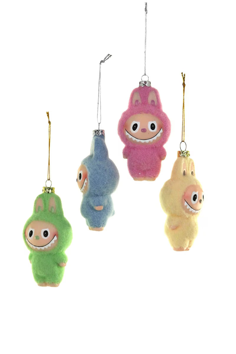 Fuzzy Monster Ornament - Eden Lifestyle