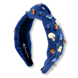 Fan Gear Football Headband Blue - Eden Lifestyle