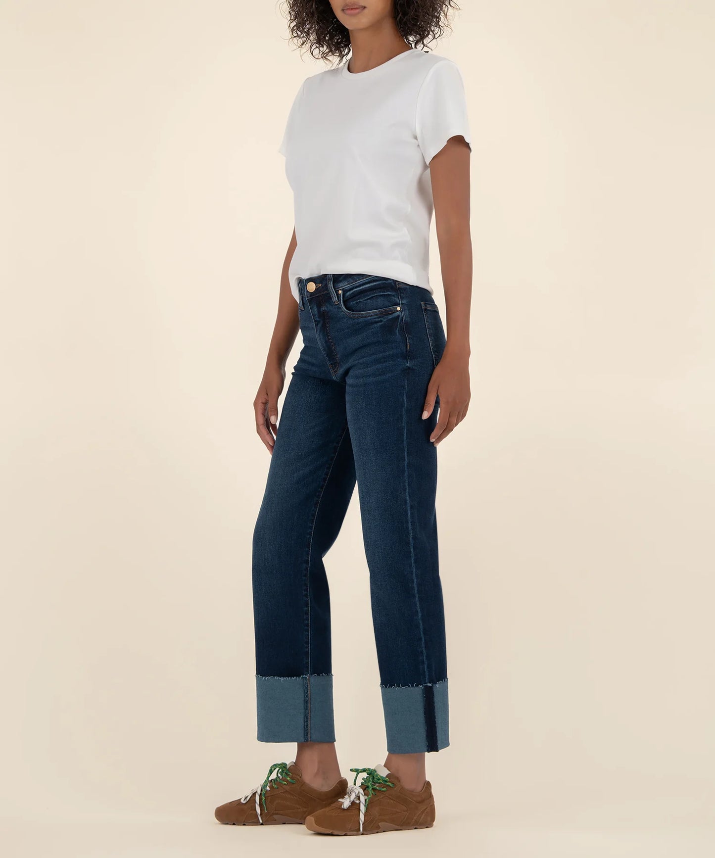 Fay High Rise Straight Leg Unequalled w/Euro Base Wash - Eden Lifestyle