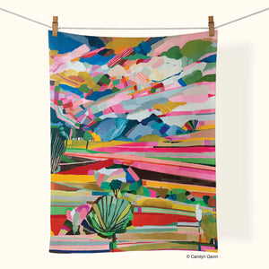 Field Of Dreams Cotton Tea Towel - Eden Lifestyle