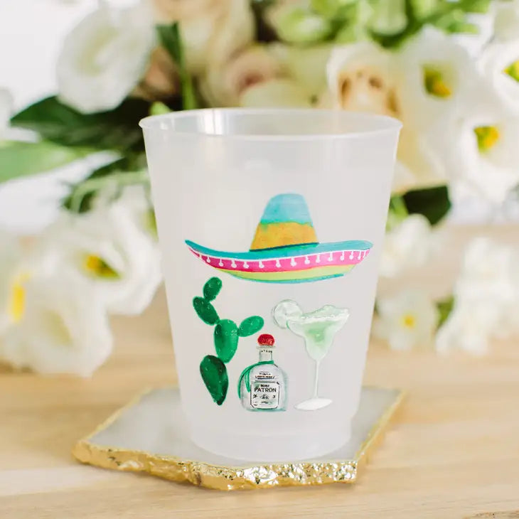 Fiesta Margarita Frosted Cups- Fiesta Set of 6 - Eden Lifestyle