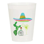 Fiesta Margarita Frosted Cups- Fiesta Set of 6 - Eden Lifestyle