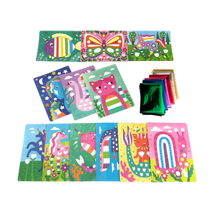 Foil-tastic Foil Art & Coloring Set - Whimsical World - Eden Lifestyle