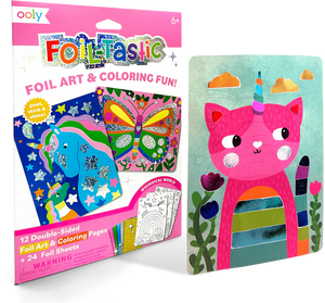 Foil-tastic Foil Art & Coloring Set - Whimsical World - Eden Lifestyle