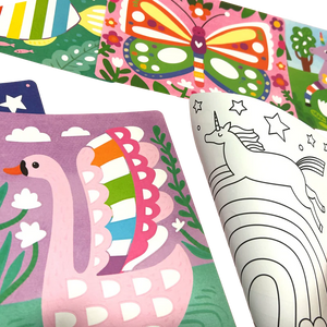 Foil-tastic Foil Art & Coloring Set - Whimsical World - Eden Lifestyle