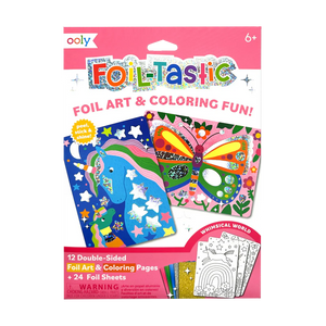 Foil-tastic Foil Art & Coloring Set - Whimsical World - Eden Lifestyle