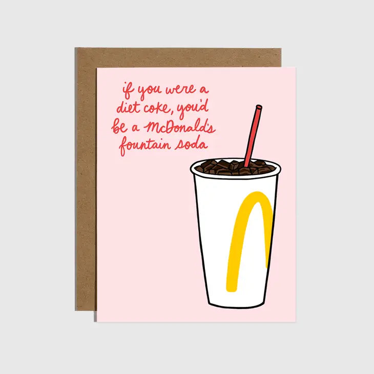 Fountain Soda Love Card - Eden Lifestyle