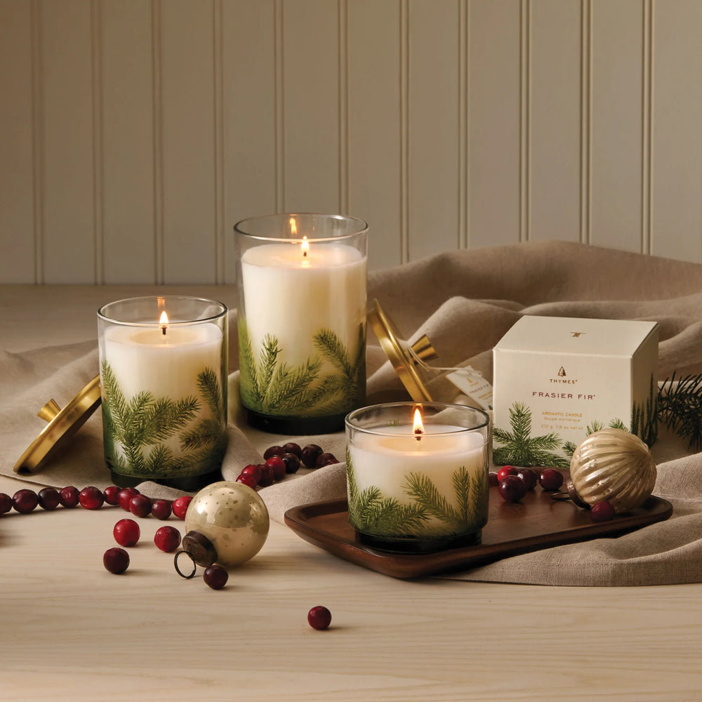 Fraiser Fir Heritage Large Pine Needle Luminary