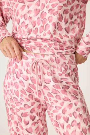 Full of Love Leopard PJ Set - Eden Lifestyle