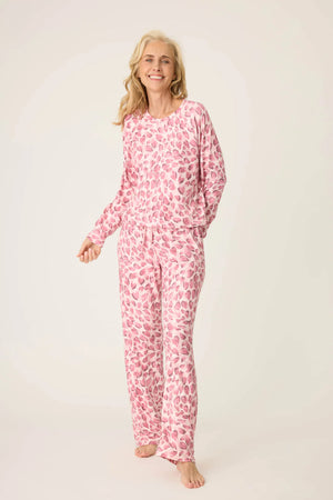 Full of Love Leopard PJ Set - Eden Lifestyle