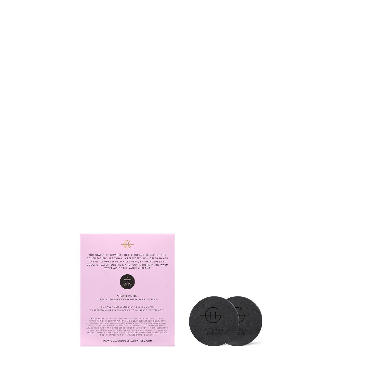 A Tahaa Affair Car Scent Replacement Scent Disk™ - Eden Lifestyle