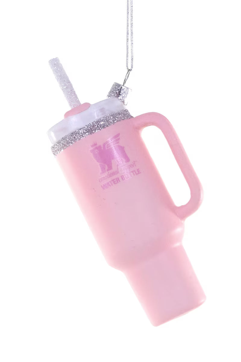 Glass Pink Water Jug Ornament - Eden Lifestyle