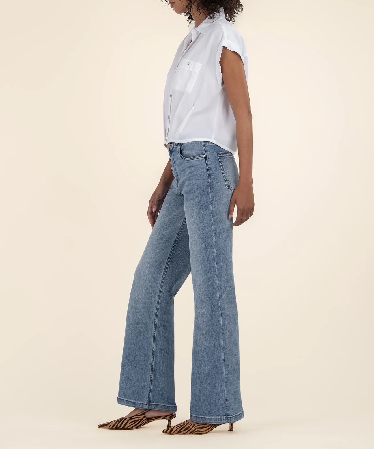 Gaia Pleat Hem Top - Eden Lifestyle