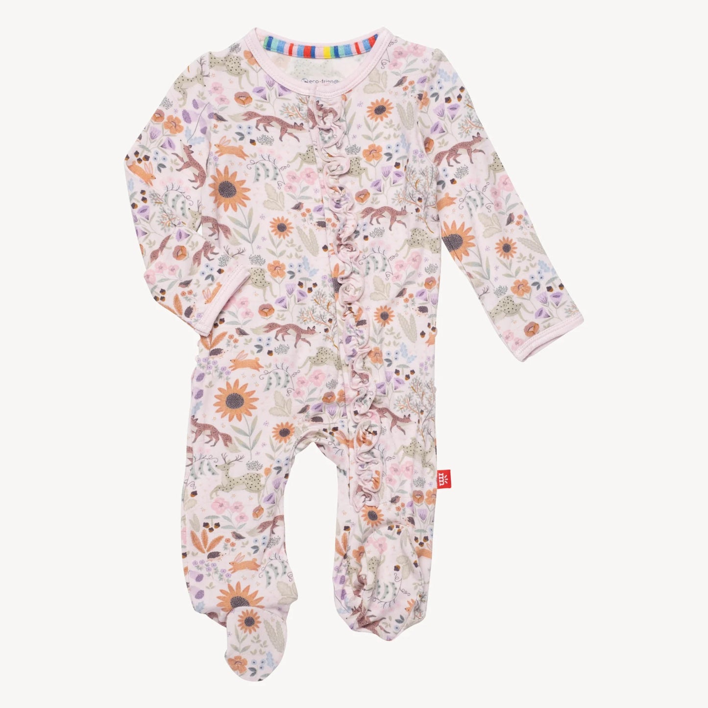 Garden of Dreams Modal Magnetic Parents Favorite Footie - Eden Lifestyle