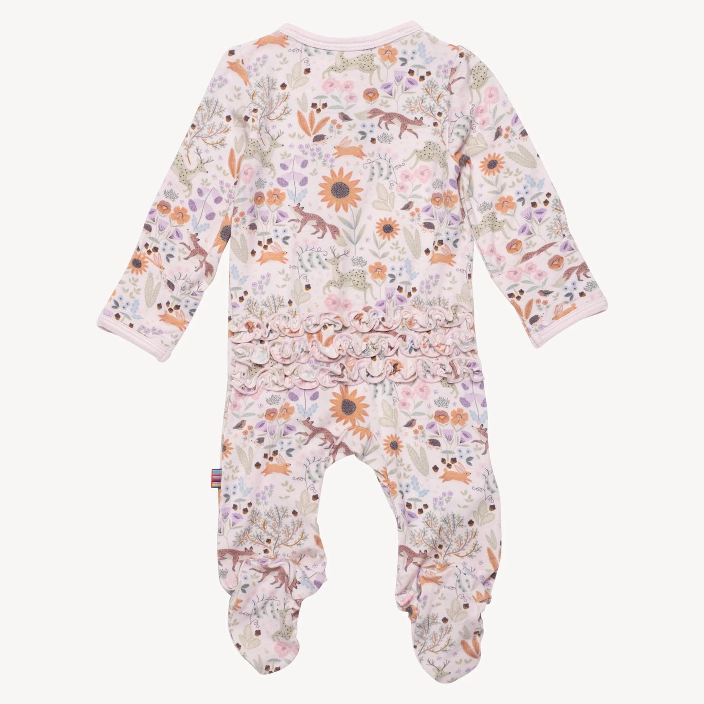 Garden of Dreams Modal Magnetic Parents Favorite Footie - Eden Lifestyle