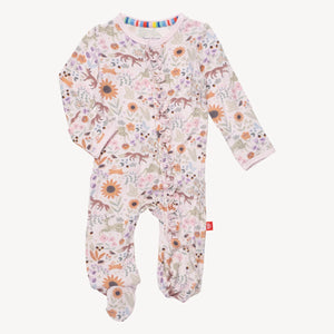 Garden of Dreams Modal Magnetic Parents Favorite Footie - Eden Lifestyle