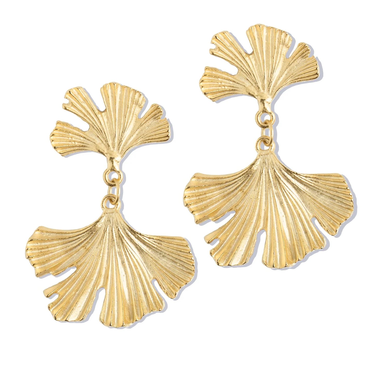 Ginkgo Earrings - Eden Lifestyle