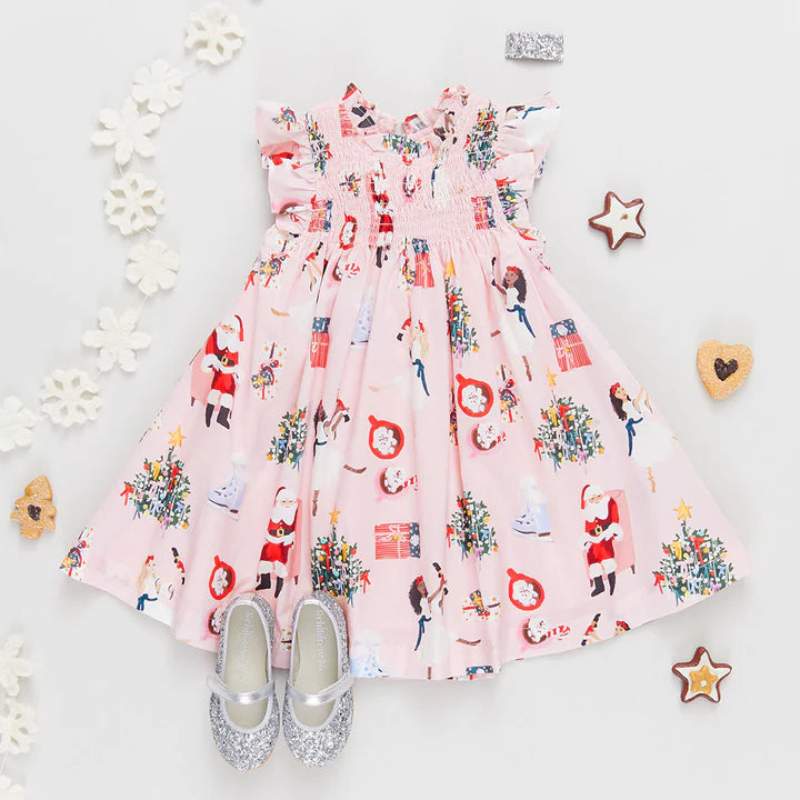 Girls Stevie Dress - Holiday Spirit - Eden Lifestyle