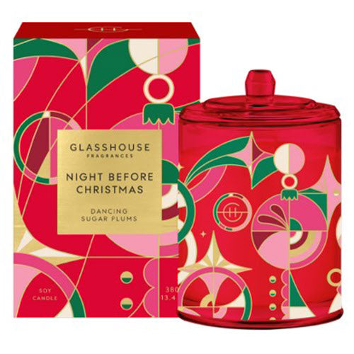 Glasshouse Fragrances - Night Before Christmas Candle - Eden Lifestyle