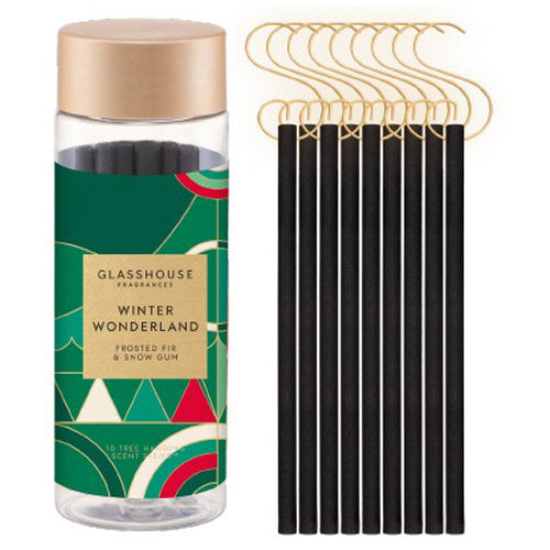 Glasshouse Fragrances - Winter Wonderland 10 Tree Scent Stems - Eden Lifestyle