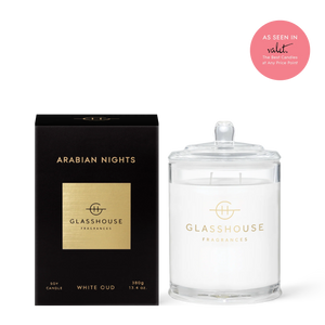 Glasshouse Fragrances Arabian Nights Candle - Eden Lifestyle