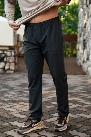 Gun Metal Grey Performance Pant - Eden Lifestyle