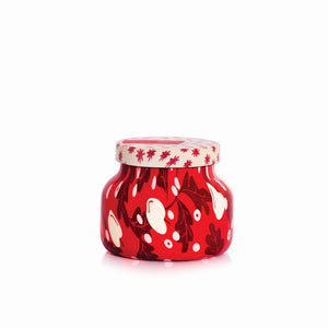 capri BLUE Holiday Pattern Play - Apple Cider Social Petite Jar, 8 oz - Eden Lifestyle