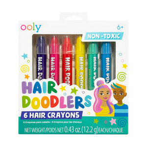 Hair Doodlers Hair Crayons - Set of 6 - Eden Lifestyle