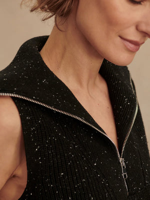 Hally Half-Zip Rib Vest - Eden Lifestyle
