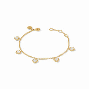 Heart Delicate Charm Bracelet - Eden Lifestyle