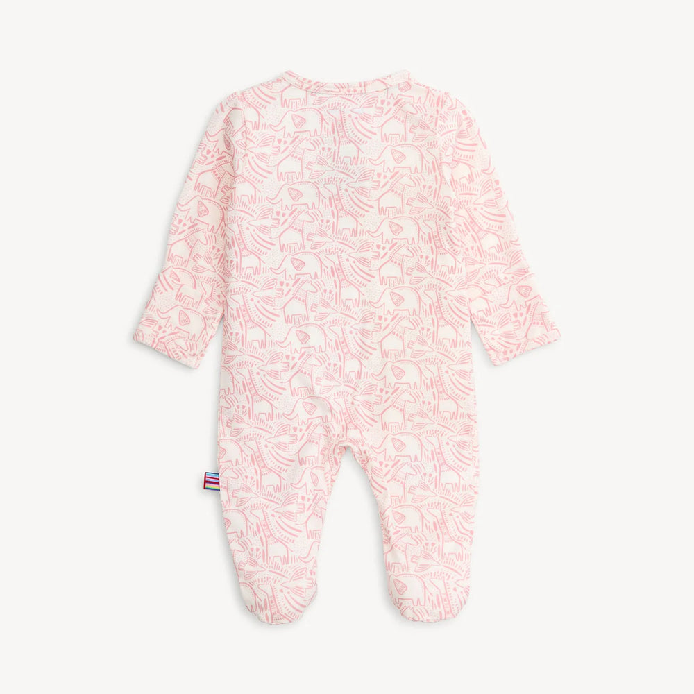 Herds of A Feather Pink  Modal Magnetic Footie