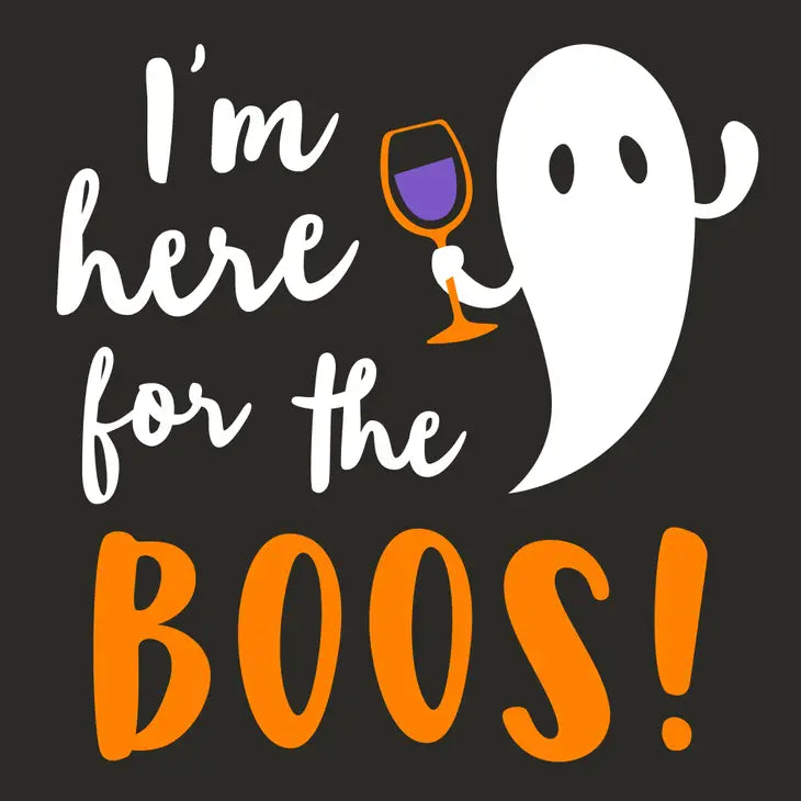 Here For the Boos Halloween Cocktail Napkins - 20ct - Eden Lifestyle
