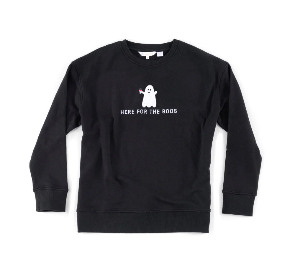 Here for the Boos Sweatshirt - Eden Lifestyle