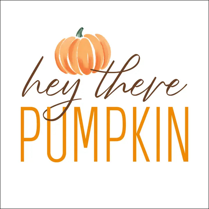 Hey There Pumpkin Cocktail Napkins - 20ct - Eden Lifestyle