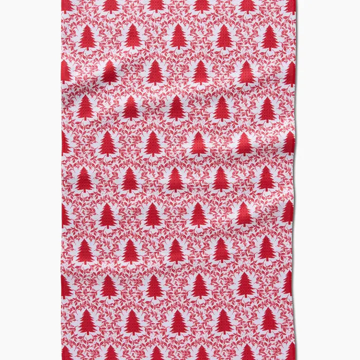 Holiday Tree Kitchen Tea Towel - Eden Lifestyle