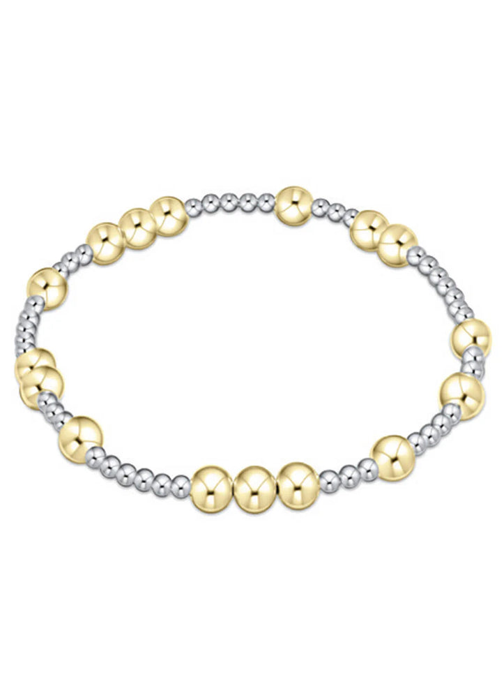 Hope Unwritten 5mm Bracelet - Mixed Metal - Eden Lifestyle