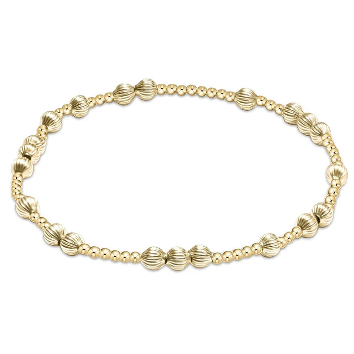 Enewton Hope Unwritten Dignity 5mm Bead Bracelet - Gold - Eden Lifestyle
