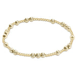 Enewton Hope Unwritten Dignity 5mm Bead Bracelet - Gold - Eden Lifestyle