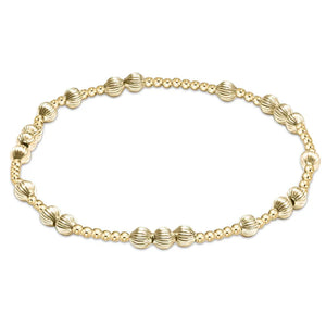 Enewton Hope Unwritten Dignity 5mm Bead Bracelet - Gold - Eden Lifestyle