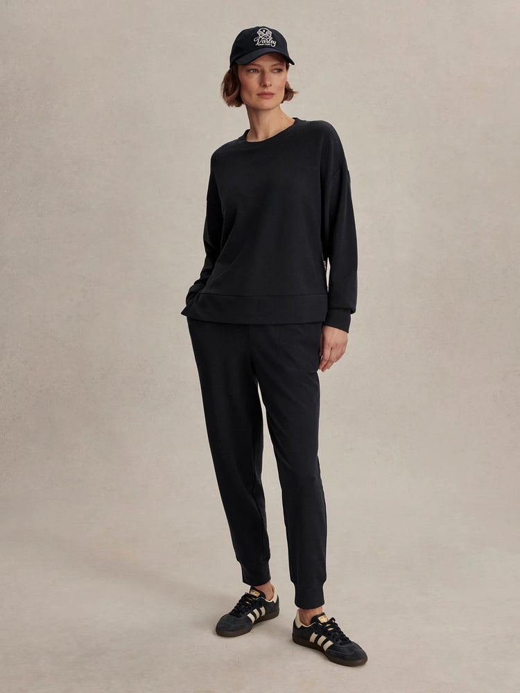 Horton Side Zip Midlayer Navy Marl