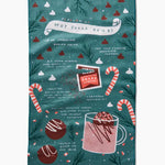 Hot Cocoa Bomb Kitchen Tea Towel - Eden Lifestyle