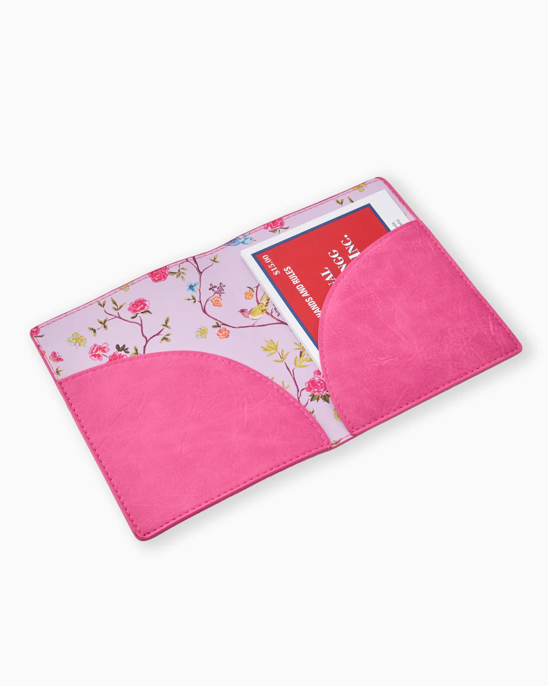 Hot Pink Mahjong Card Folio - Eden Lifestyle