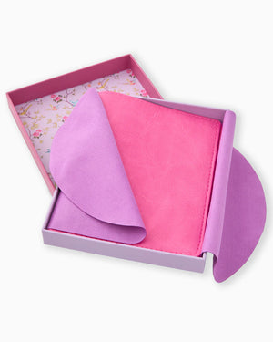 Hot Pink Mahjong Card Folio - Eden Lifestyle