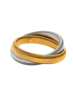 Two Toned Tube Bracelet - Eden Lifestyle